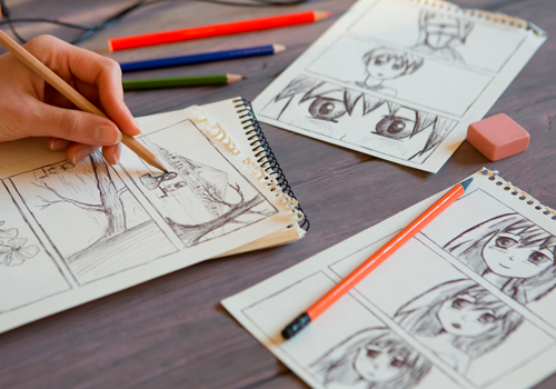 taller de dibujo manga - corriente alterna